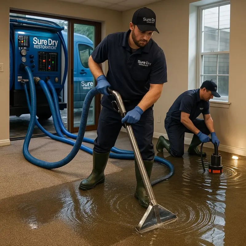 Water Extraction and Removal process in Spring Mount, PA